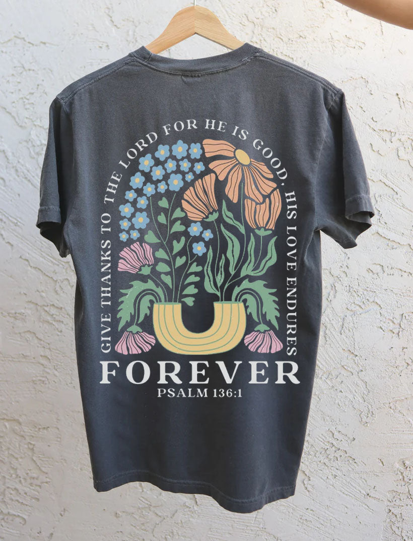 His Love Endures Forever Nursing T-shirt-LullabMommy