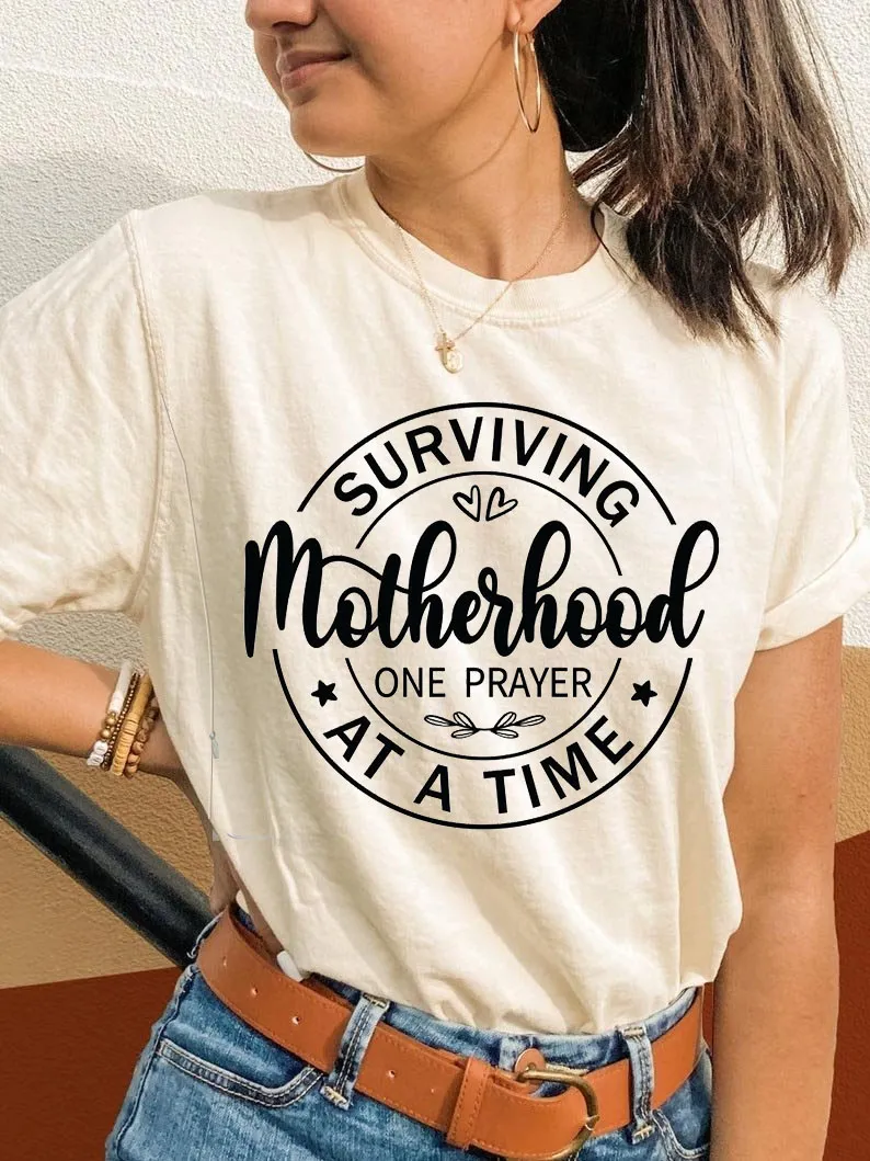 Motherhood Zipper Nursing T-shirt-LullabMommy