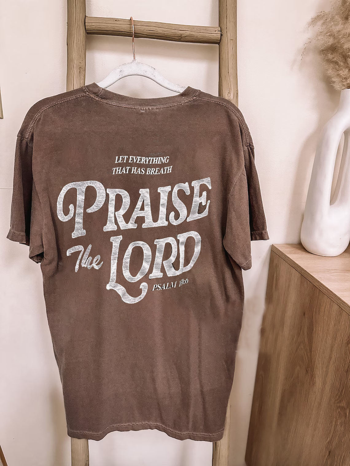 Let Every Breath Praise The Lord Nursing T-shirt-LullabMommy