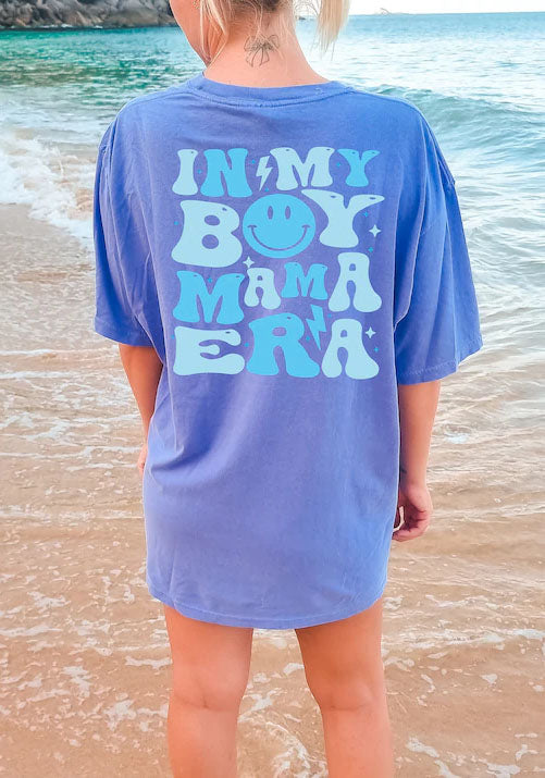 In My Boy Mama Era Nursing T-shirt-LullabMommy