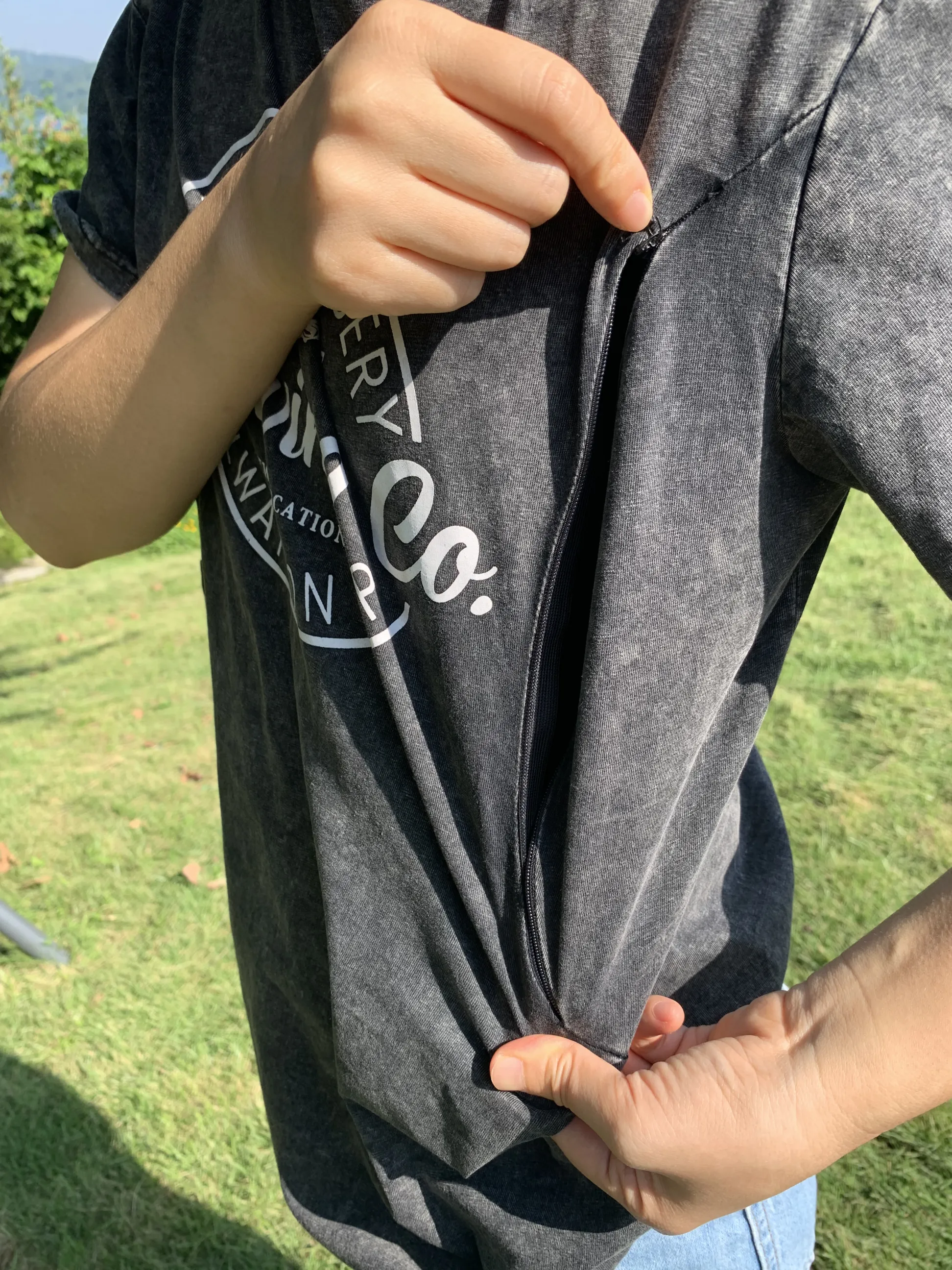 Funny Breastfeeding Nursing T-shirt-LullabMommy