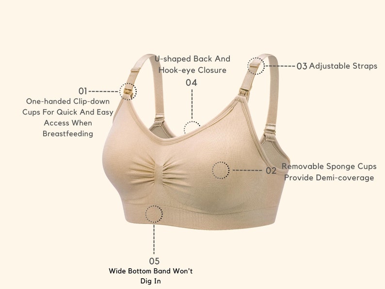 Wireless Nursing Bra