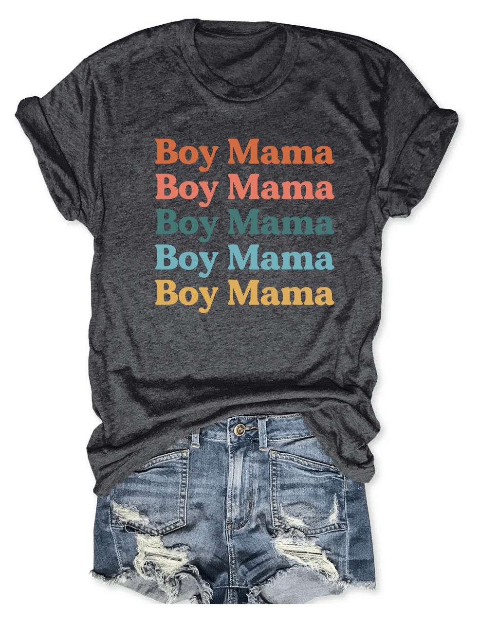 Boy Mama T-shirt-LullabMommy