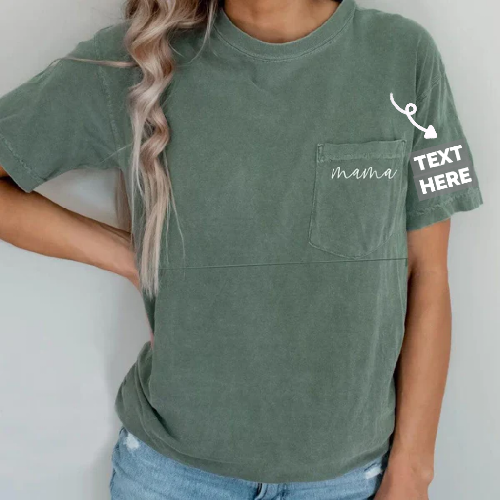 Custom Mama Nursing T-shirt-LullabMommy