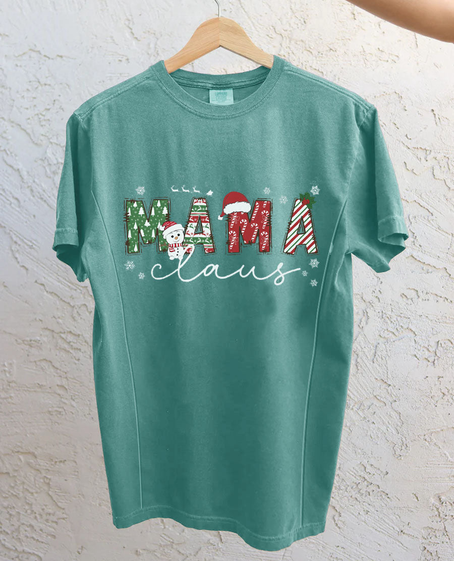 Christmas Mom Nursing T-shirt-LullabMommy