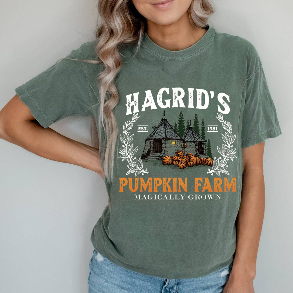 Hagrid's Pumpkin Farm Nursing T-shirt-LullabMommy