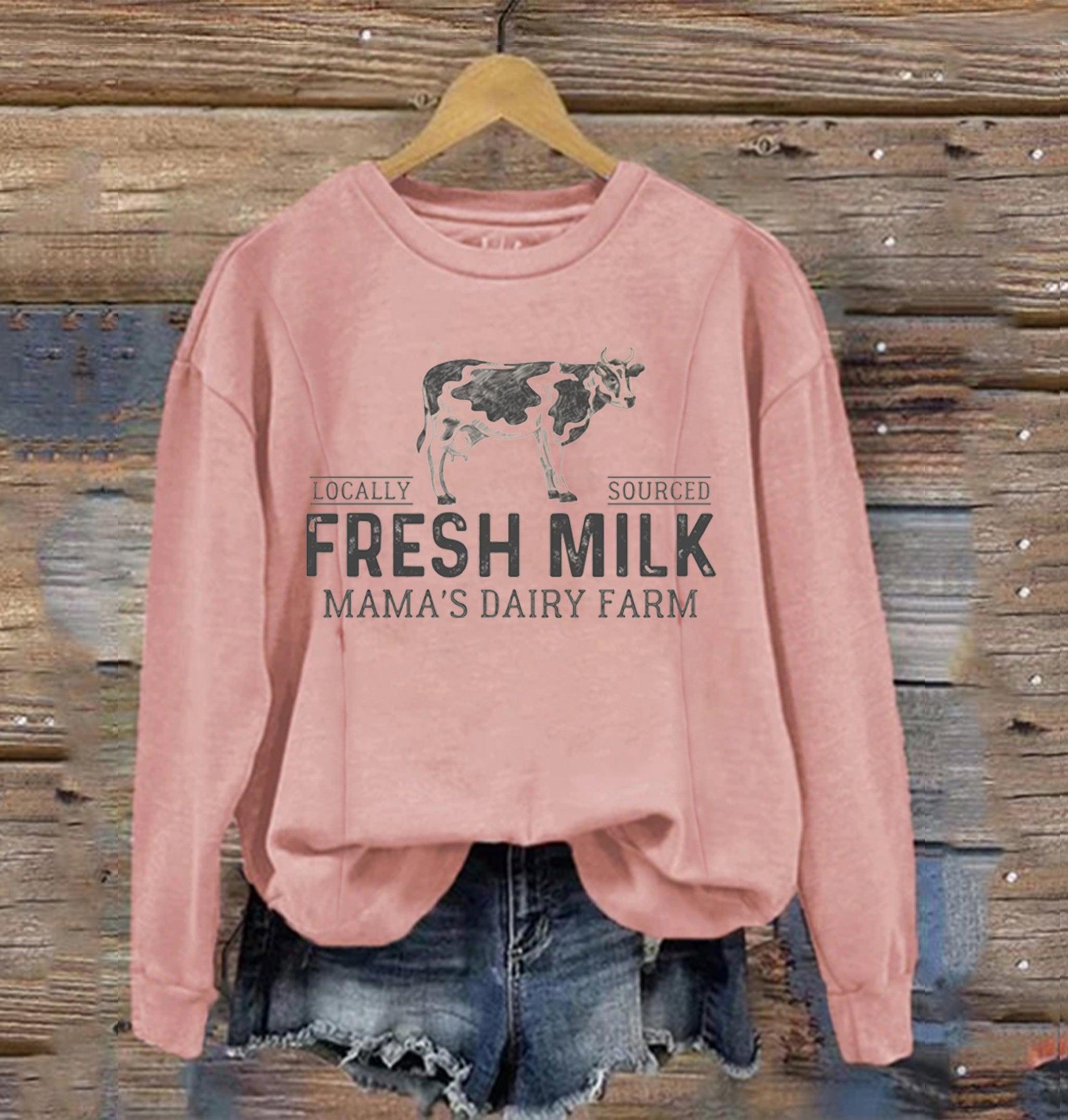 Eat Local Breastfeeding Nursing Friendly Sweatshirt-LullabMommy