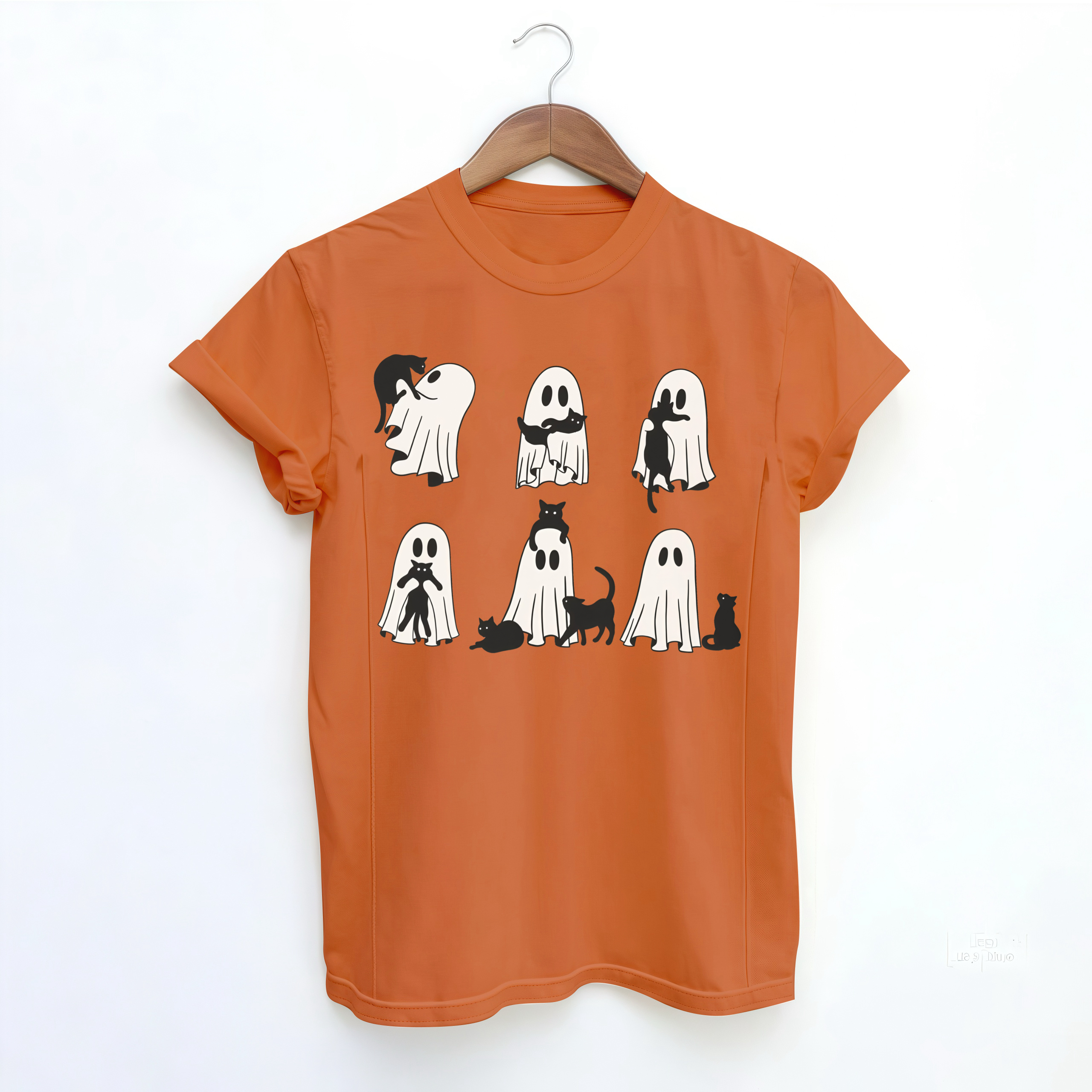 Cat Ghost Nursing T-shirt