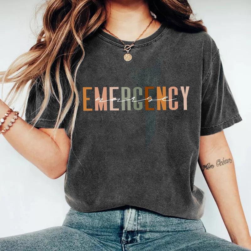 Emergency Nurse T-shirt-LullabMommy
