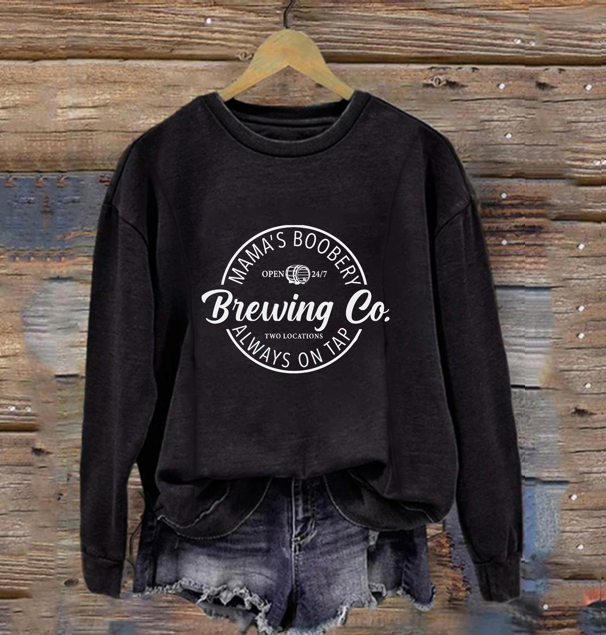 Funny Breastfeeding Nursing Crewneck Sweatshirt-LullabMommy
