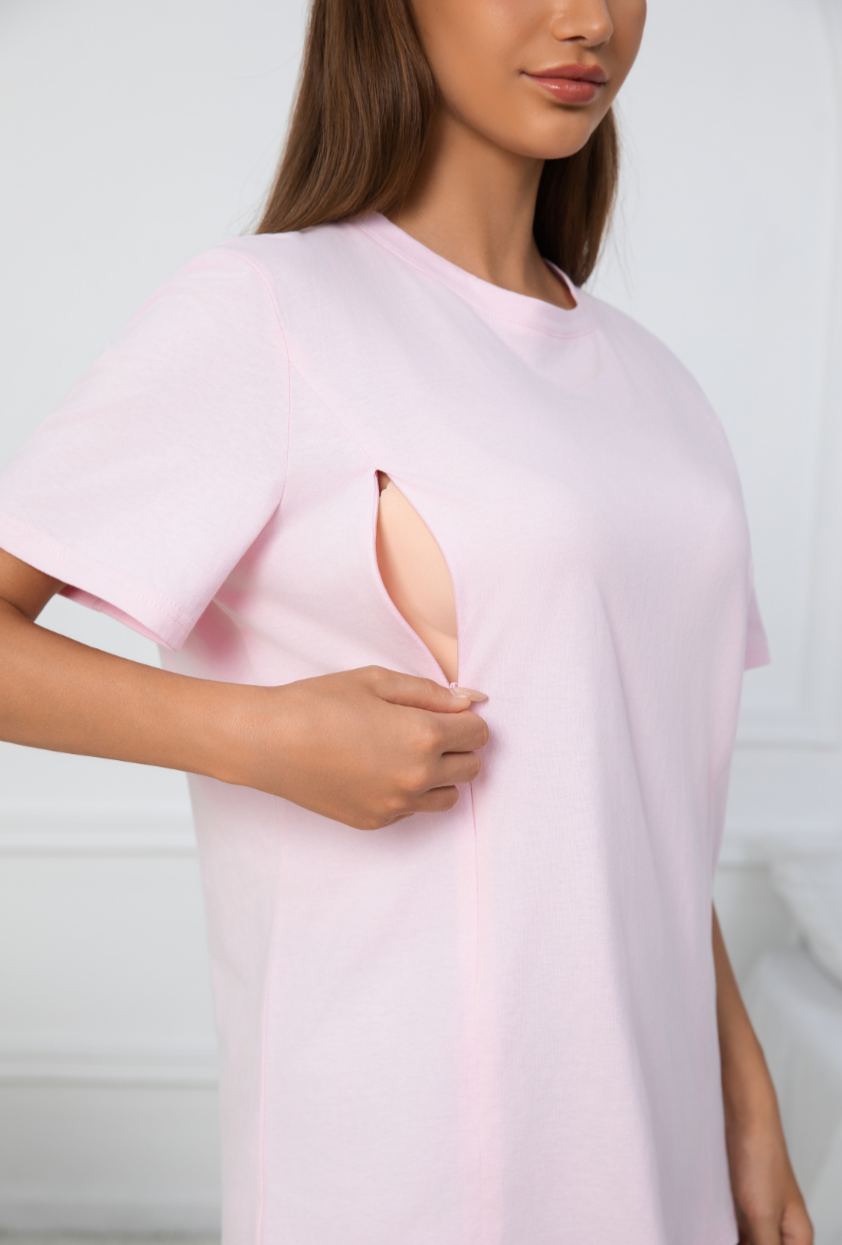 Checkered Milk Bar Carton Nursing Tee