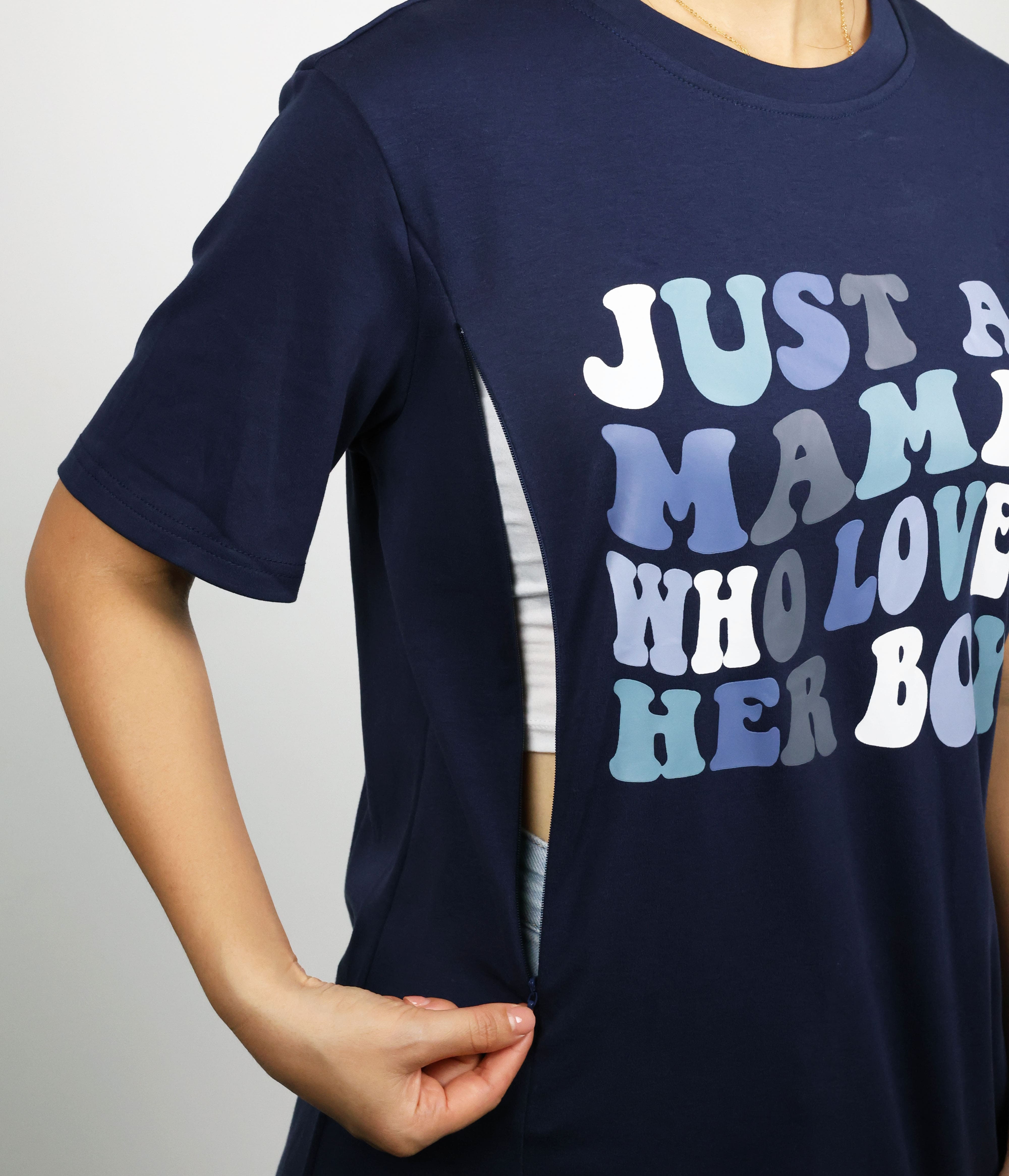First Mother's Day Mommy and Me Nursing T-shirt-LullabMommy