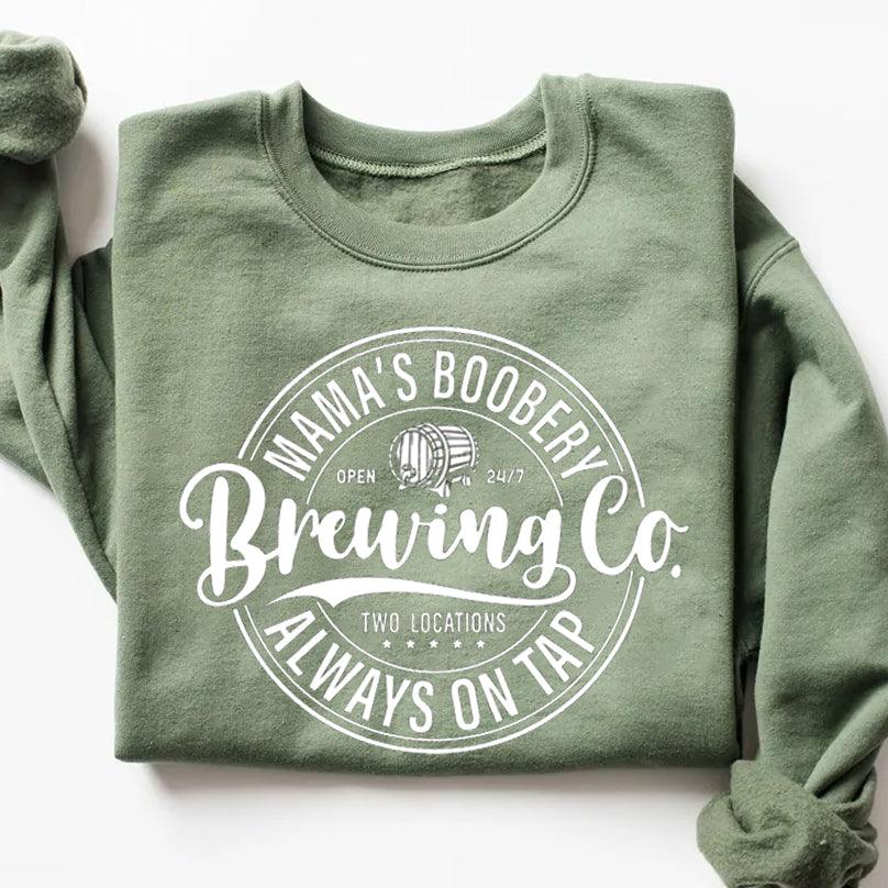 Mama's Boobery Nursing Breastfeeding Sweatshirt-LullabMommy