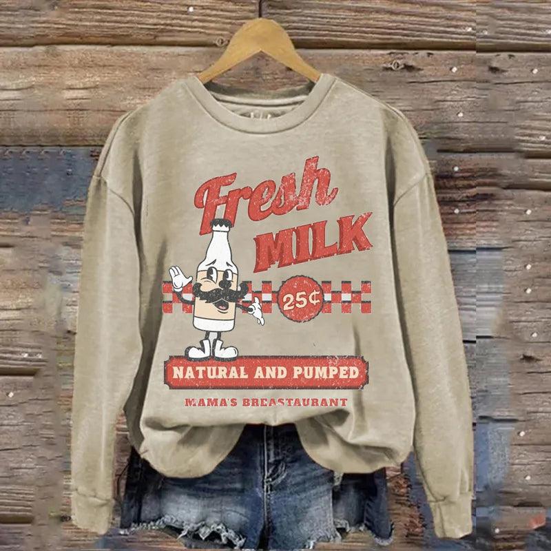 Mama's Breastaurant Sweatshirt-LullabMommy