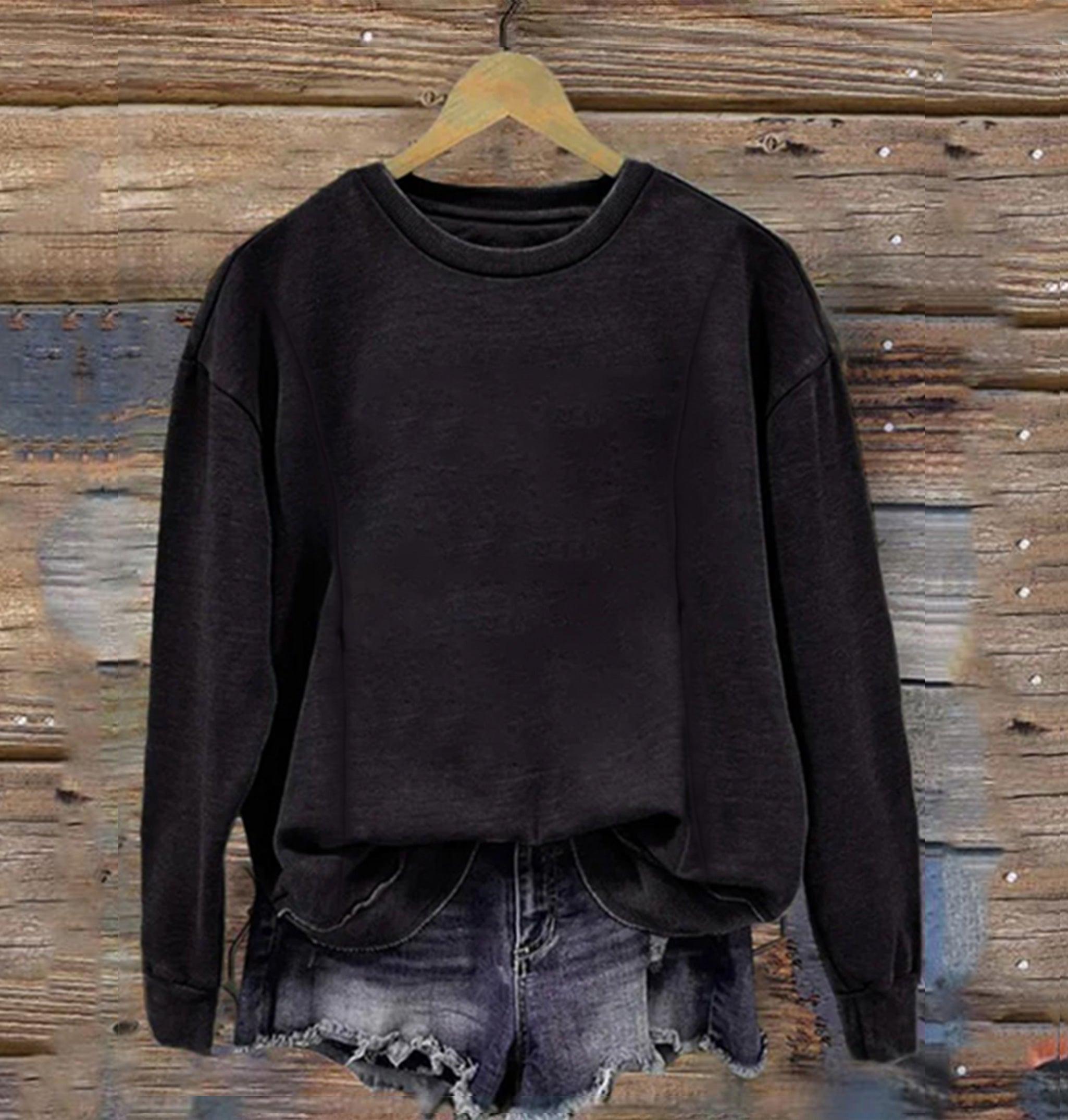 Mama's Solid Color Nursing Sweatshirt-LullabMommy