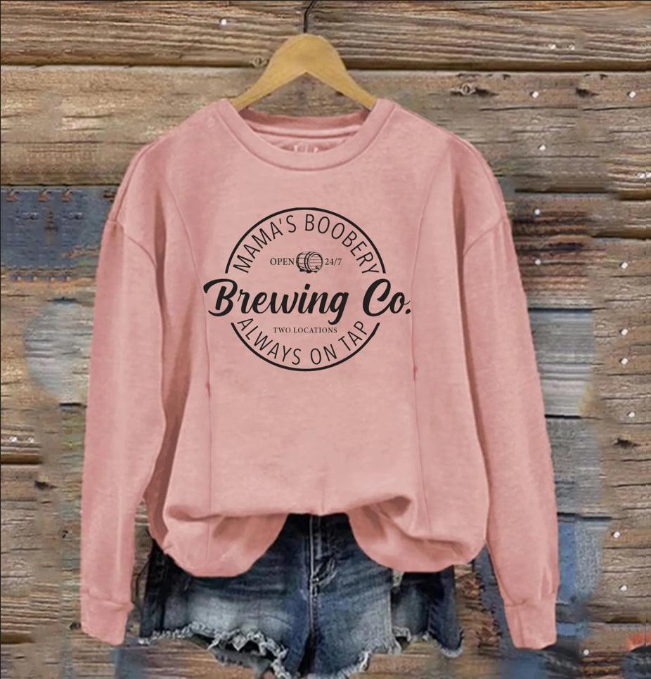 New Mom Breastfeeding Easy for Nursing Sweatshirt-LullabMommy