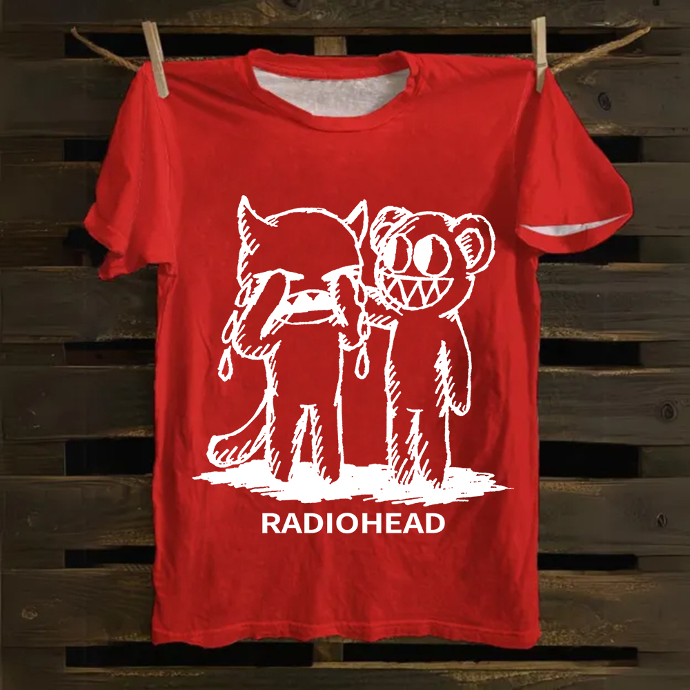 Unisex  Cotton  Radiohead T-Shirt