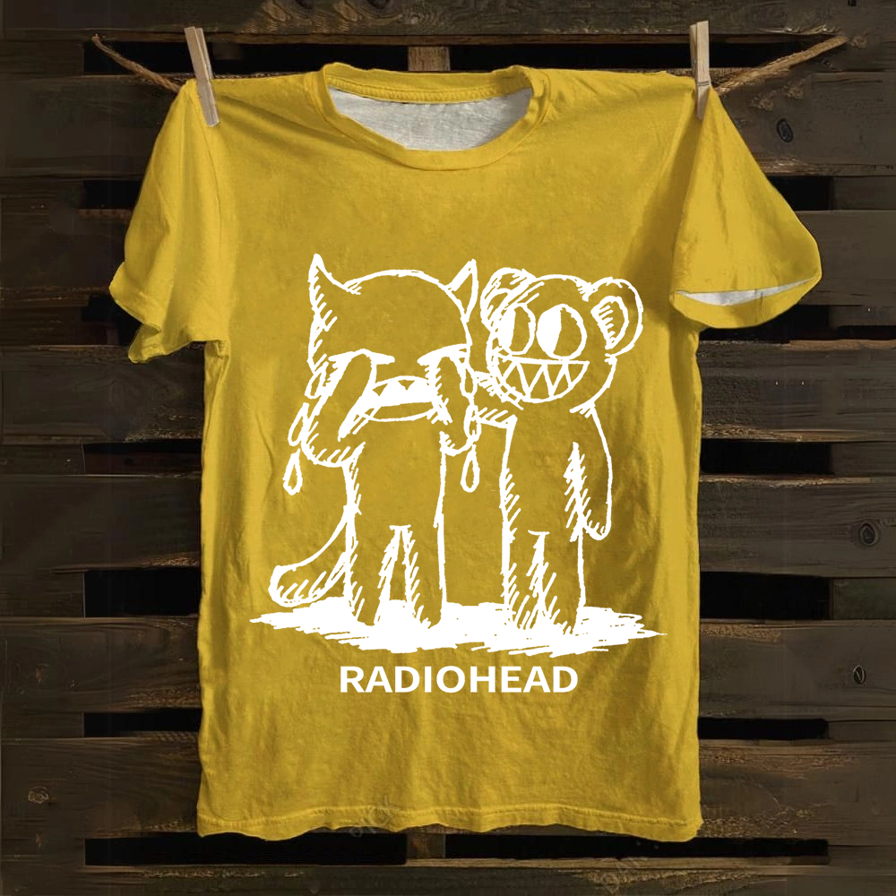 Unisex  Cotton  Radiohead T-Shirt
