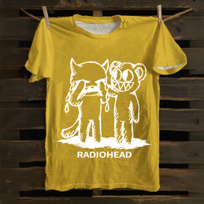 Unisex  Cotton  Radiohead T-Shirt