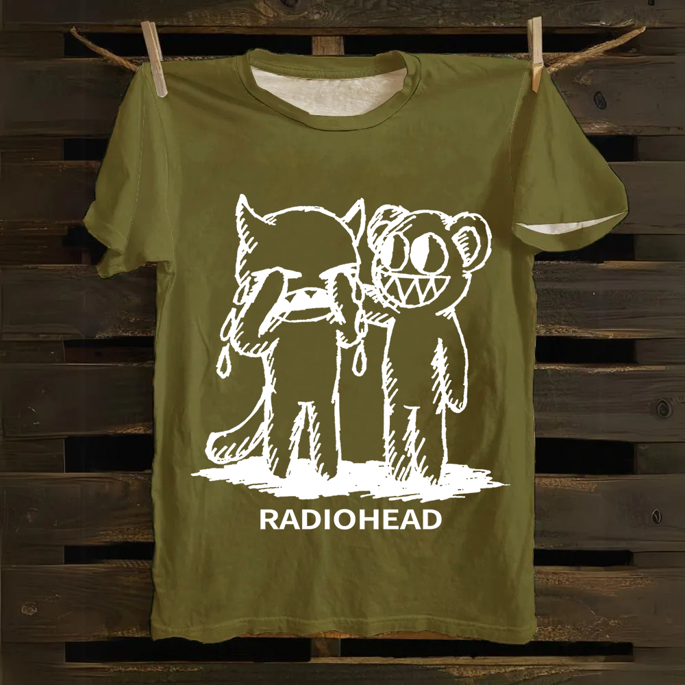 Unisex  Cotton  Radiohead T-Shirt