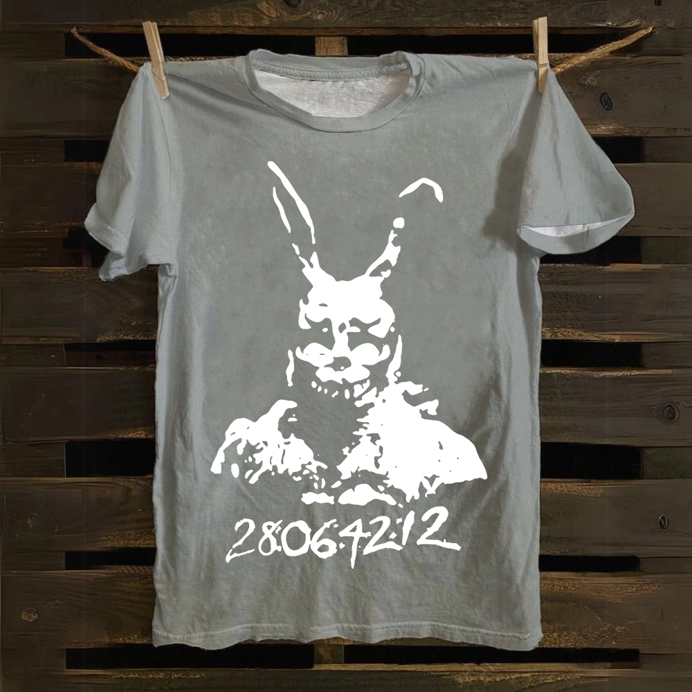 Donnie Darko 28 06 42 12 Frank Bunny Rabbit Cotton T-Shirt