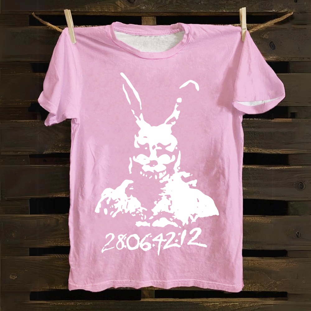 Donnie Darko 28 06 42 12 Frank Bunny Rabbit Cotton T-Shirt