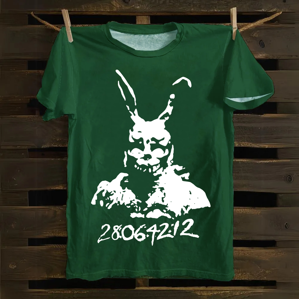 Donnie Darko 28 06 42 12 Frank Bunny Rabbit Cotton T-Shirt