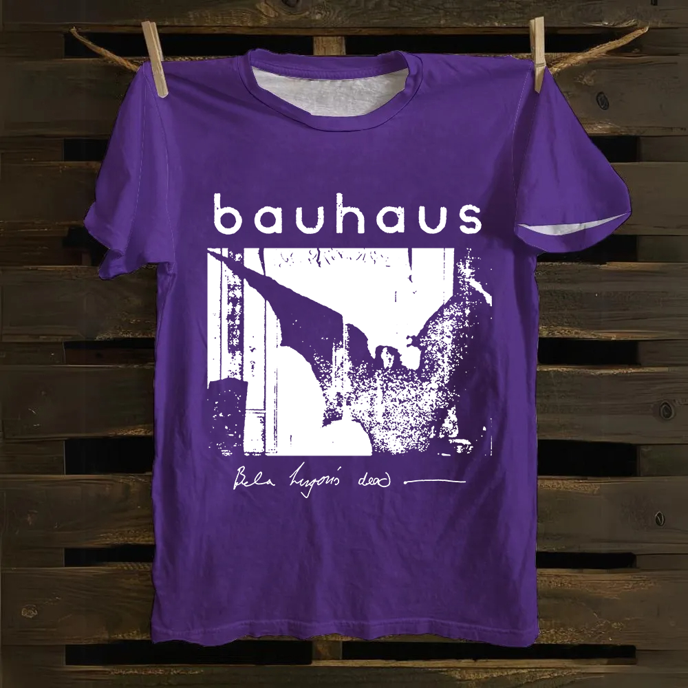 Unisex cotton Bauhaus Rock Band T-Shirt