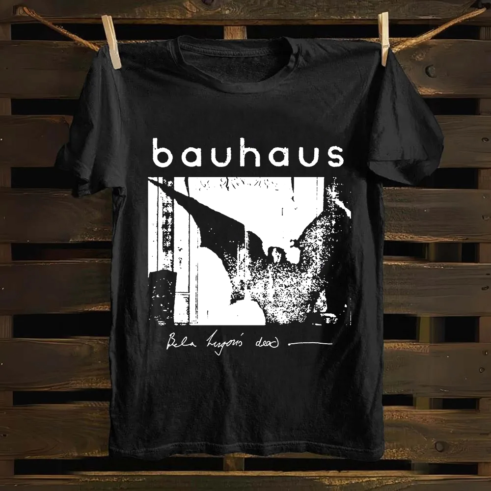 Unisex cotton Bauhaus Rock Band T-Shirt