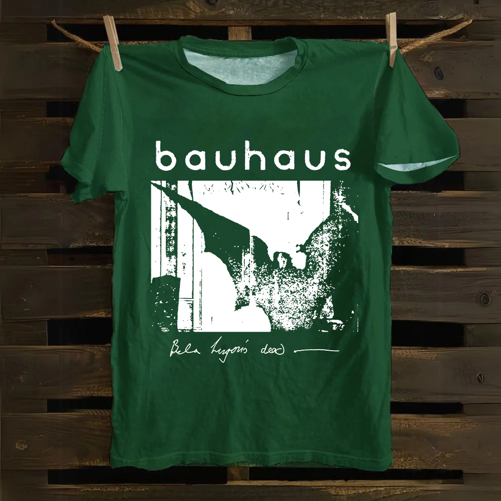 Unisex cotton Bauhaus Rock Band T-Shirt
