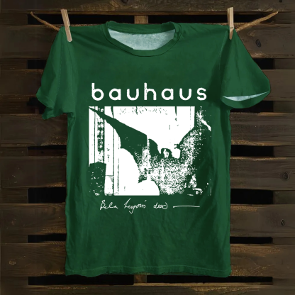 Unisex cotton Bauhaus Rock Band T-Shirt