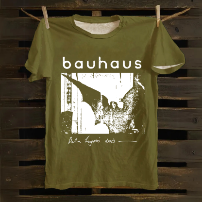 Unisex cotton Bauhaus Rock Band T-Shirt