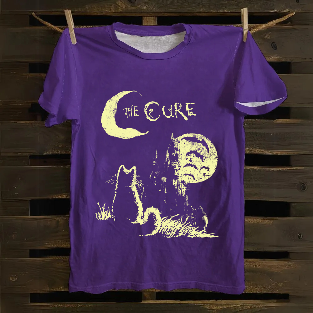 Unisex Vintage The Cure cotton T-Shirt