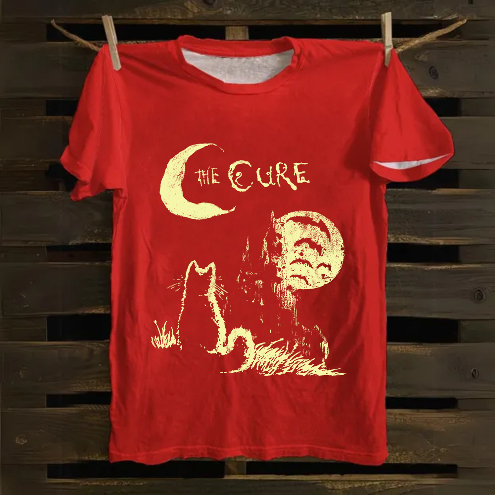 Unisex Vintage The Cure cotton T-Shirt
