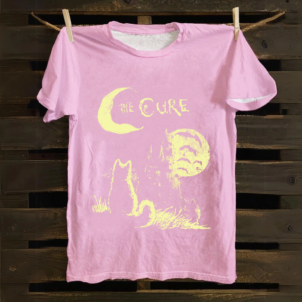 Unisex Vintage The Cure cotton T-Shirt