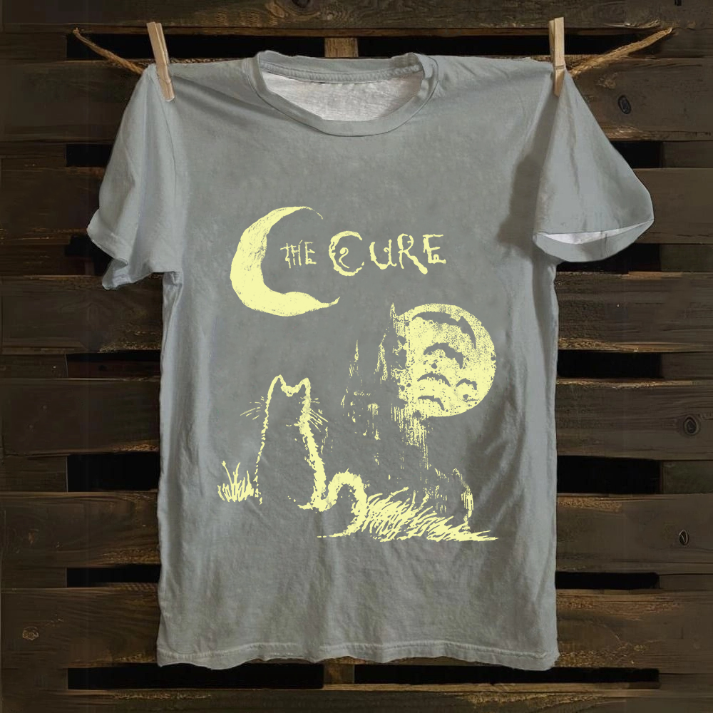 Unisex Vintage The Cure cotton T-Shirt
