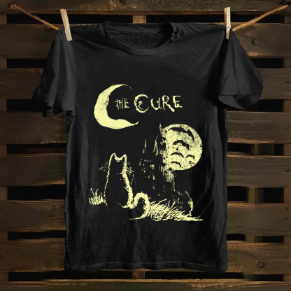 Unisex Vintage The Cure cotton T-Shirt