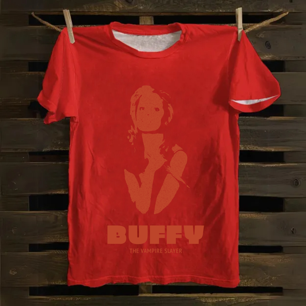 Buffy The Vampire Slayer TV Series Vintage cotton T-Shirt
