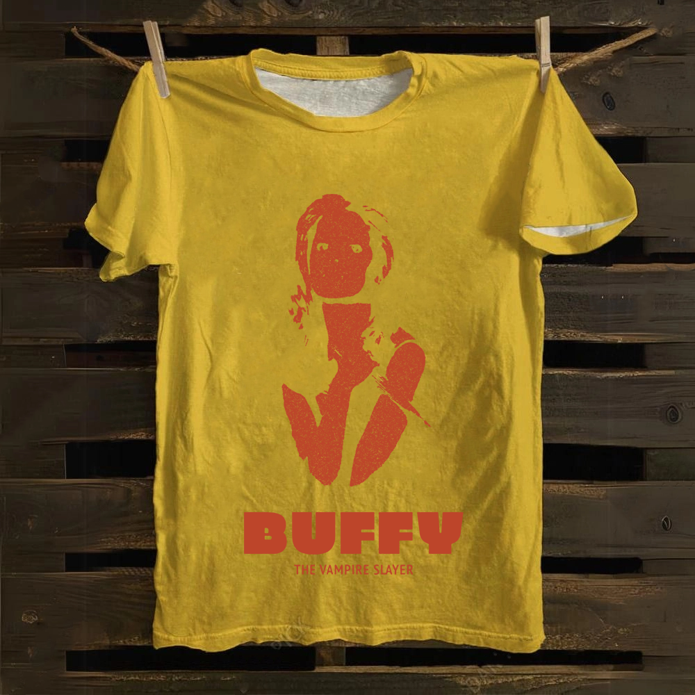 Buffy The Vampire Slayer TV Series Vintage cotton T-Shirt