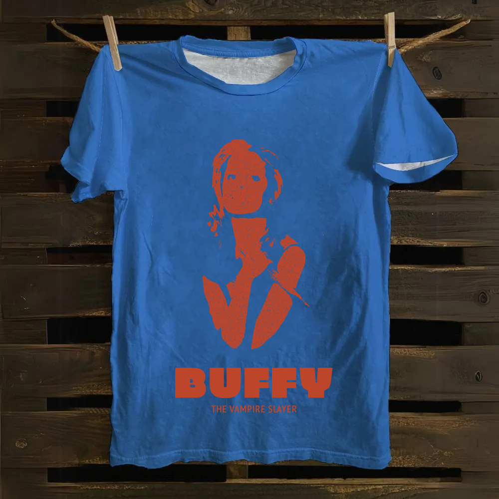 Buffy The Vampire Slayer TV Series Vintage cotton T-Shirt
