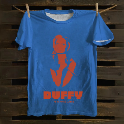Buffy The Vampire Slayer TV Series Vintage cotton T-Shirt