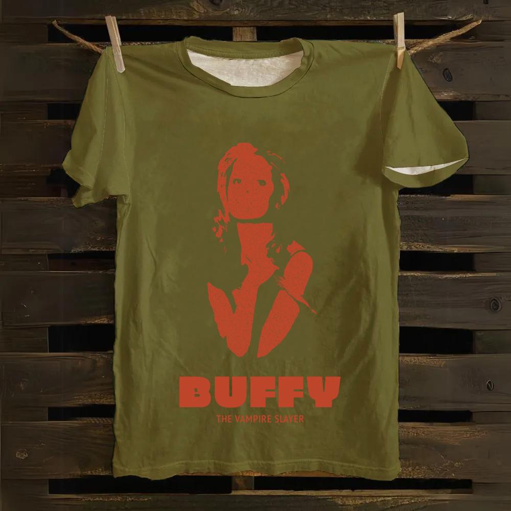 Buffy The Vampire Slayer TV Series Vintage cotton T-Shirt