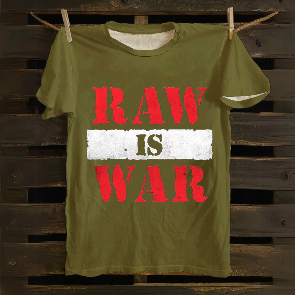Wrestling WWE Raw Vintage cotton T-Shirt