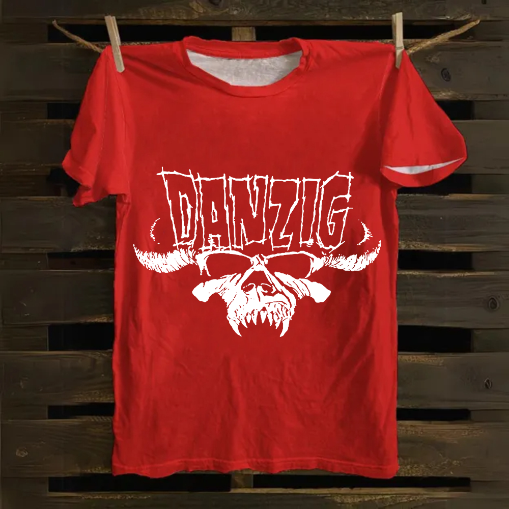 Unisex Vintage DANZIG cotton T-Shirt
