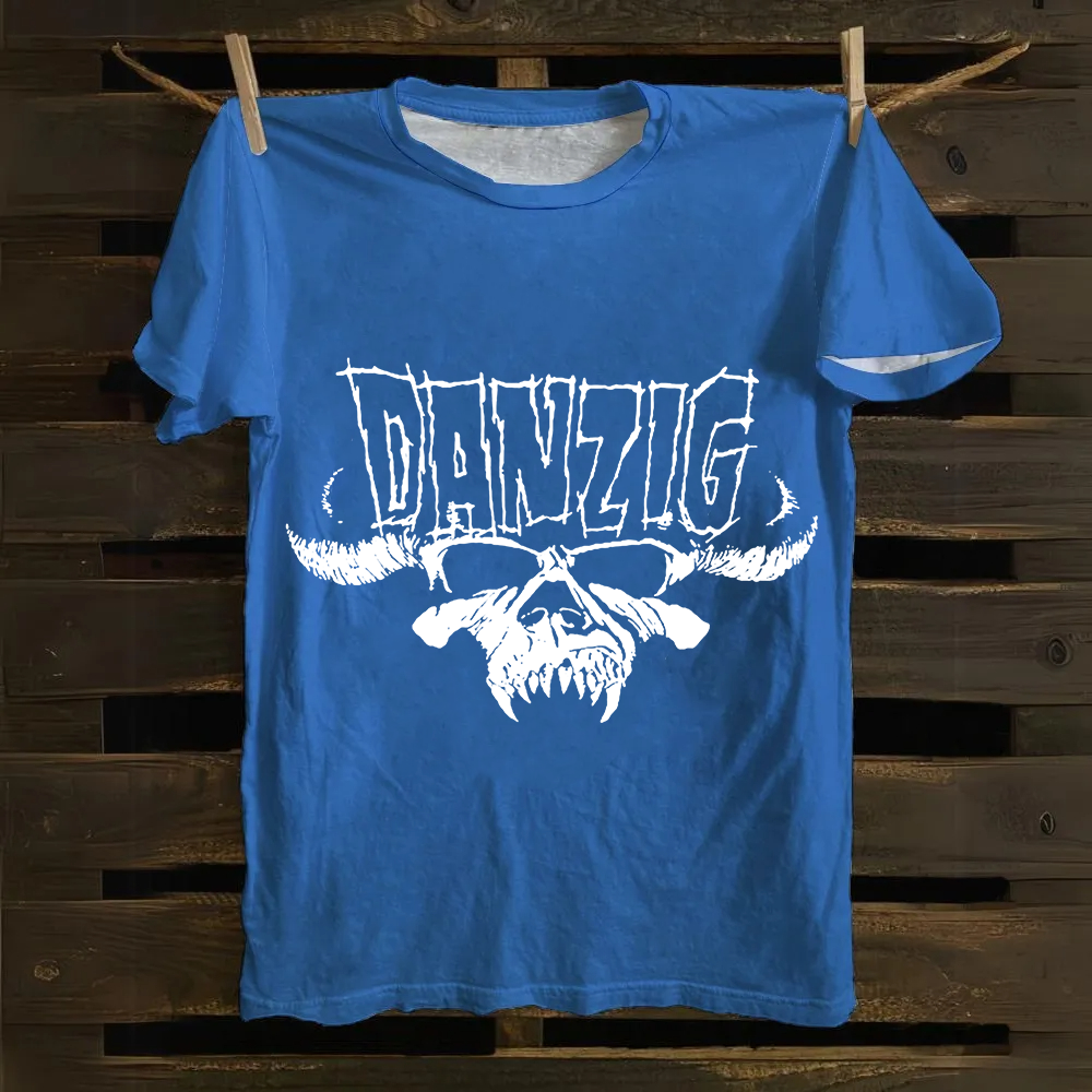 Unisex Vintage DANZIG cotton T-Shirt