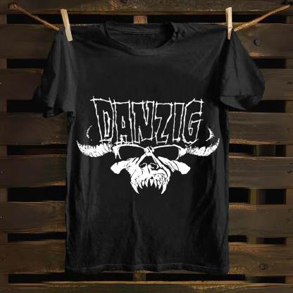 Unisex Vintage DANZIG cotton T-Shirt