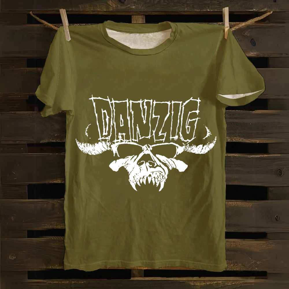 Unisex Vintage DANZIG cotton T-Shirt