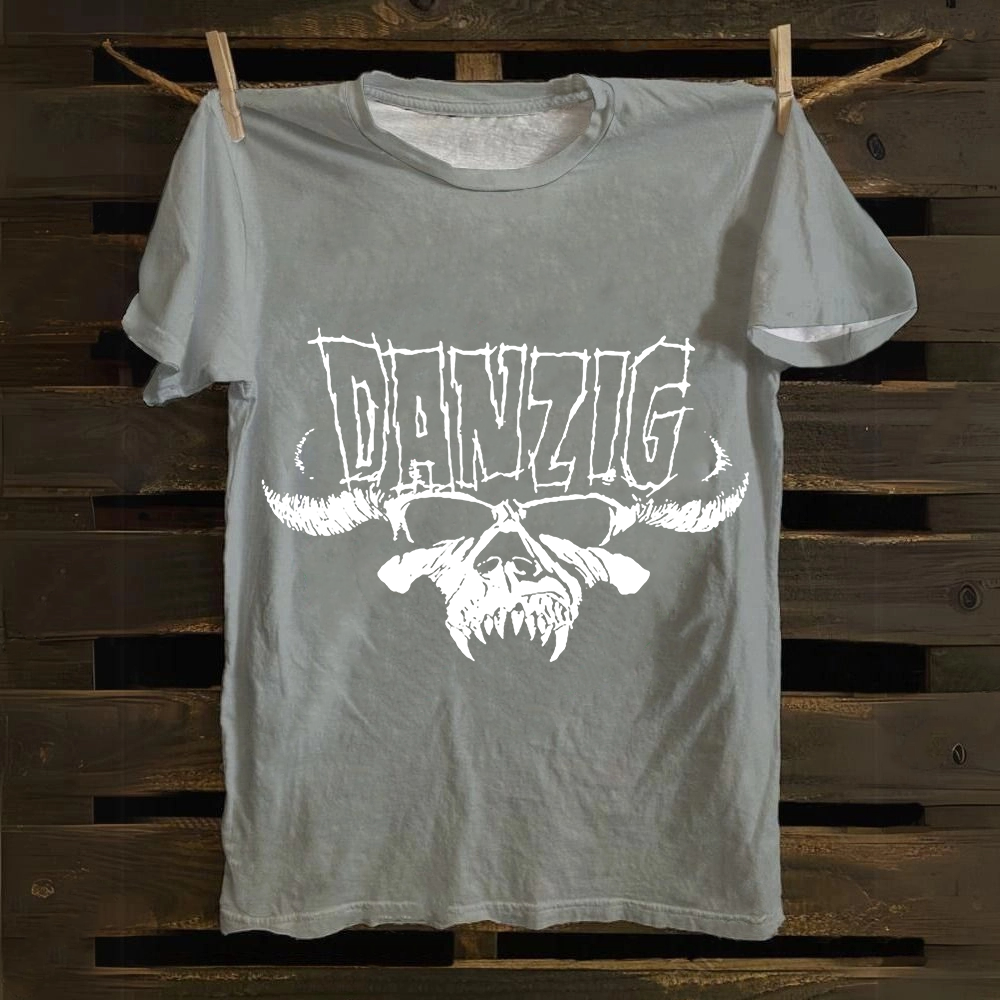 Unisex Vintage DANZIG cotton T-Shirt
