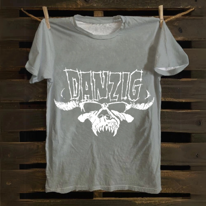 Unisex Vintage DANZIG cotton T-Shirt