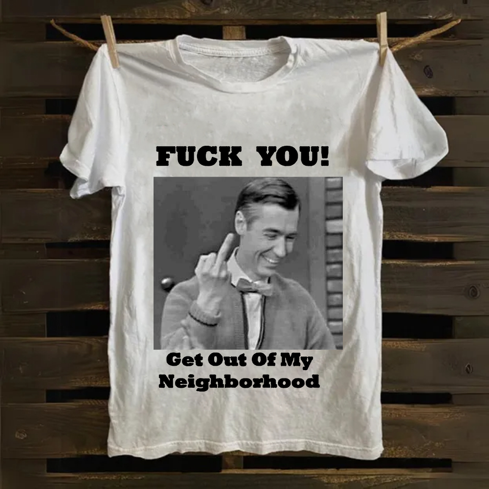 Fuck You Print Casual cotton T-Shirt
